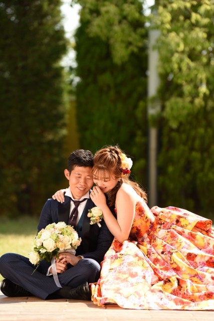 Takumi 様 Natsuka 様 三重県名張市の結婚式場 アニエス ガーデン名張 三重平安閣